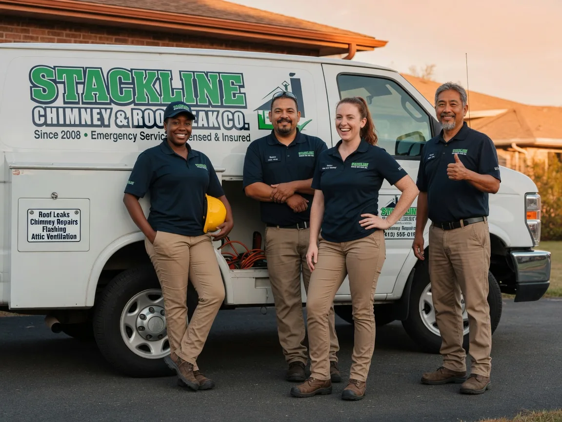 Chimney flashing repair company in Galloway, OH